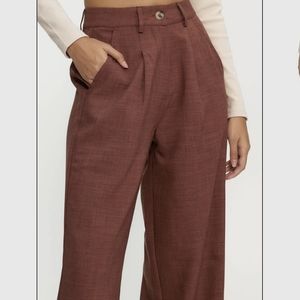 Kuwalla Tee Wide Leg Pleat Pants